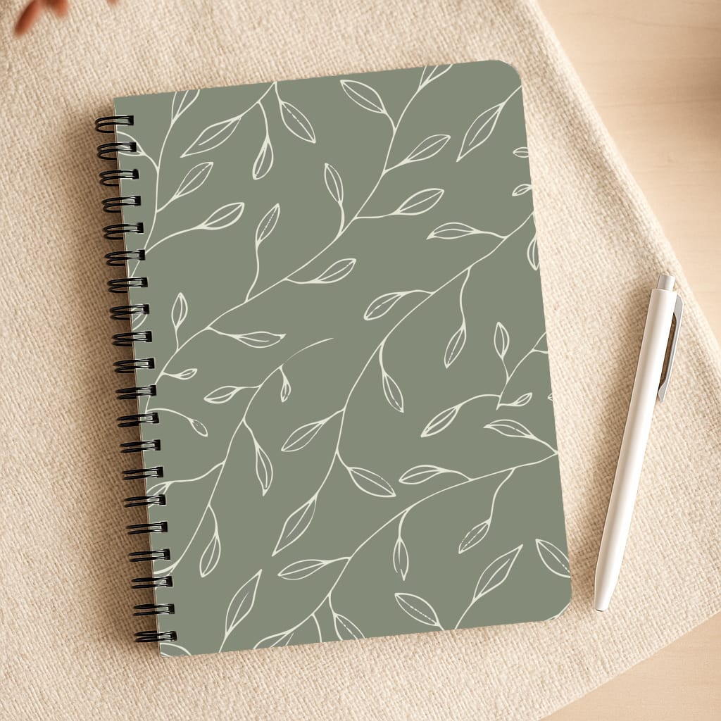 Thin Leaves - Foliage Notepad