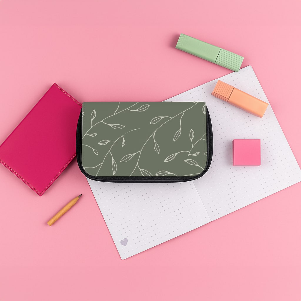 Thin Leaves - Foliage Pencil Case