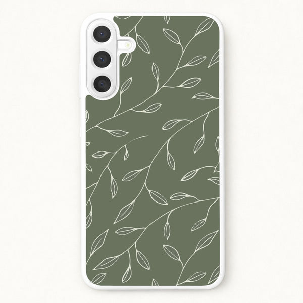 Thin Leaves - Foliage Phone Case for Galaxy A57