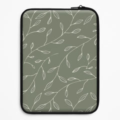 Thin Leaves - Foliage Laptop Sleeve