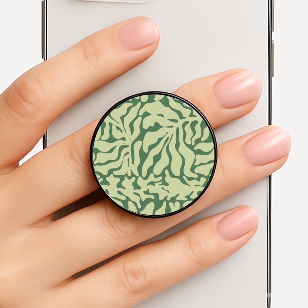 Light Green Leaf - Foliage Phone Grip