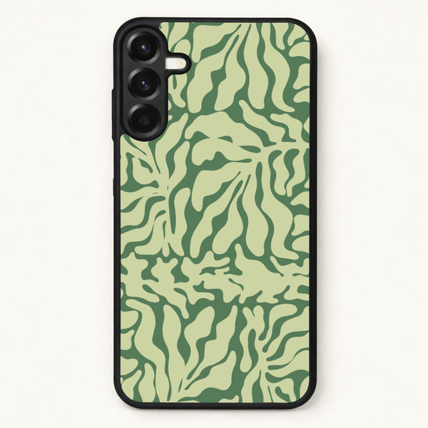 Light Green Leaf - Foliage Phone Case for Galaxy A37