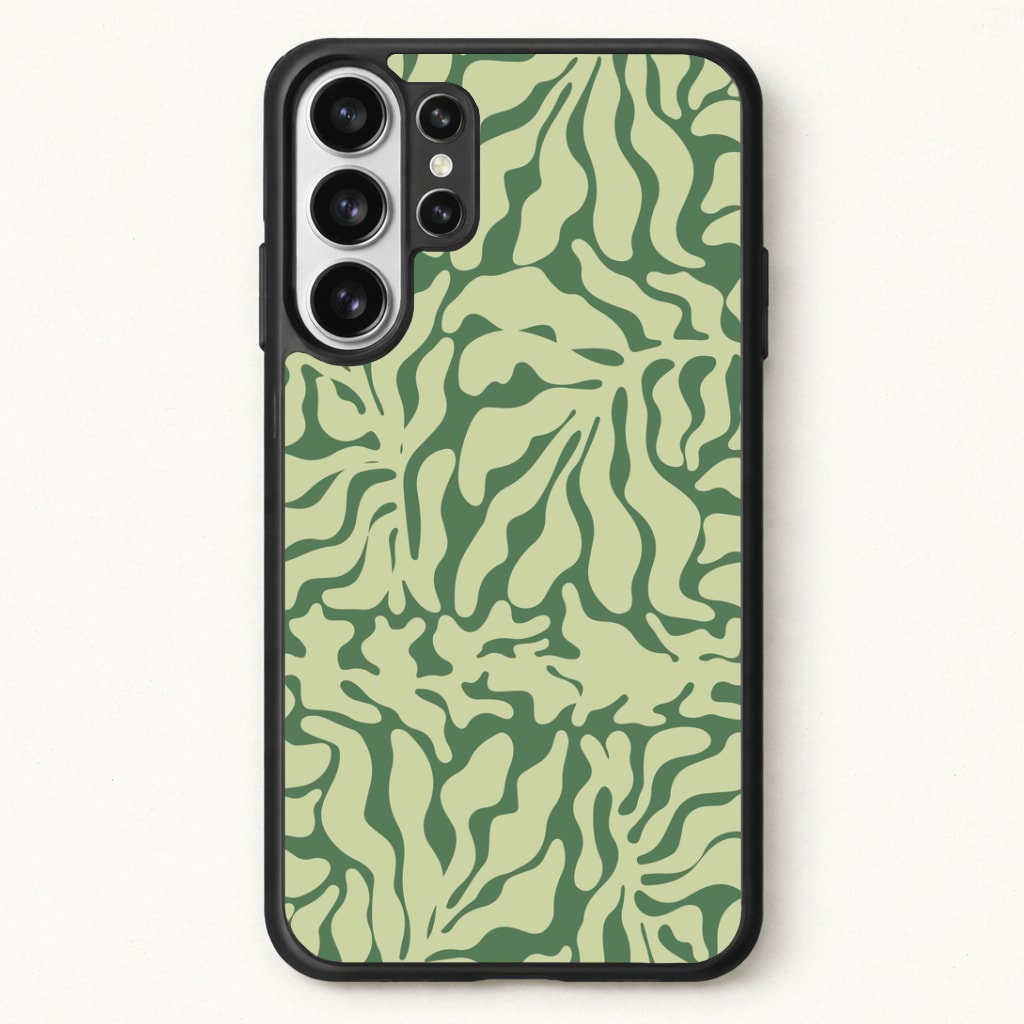 Light Green Leaf - Foliage Phone Case for Galaxy S26 Ultra