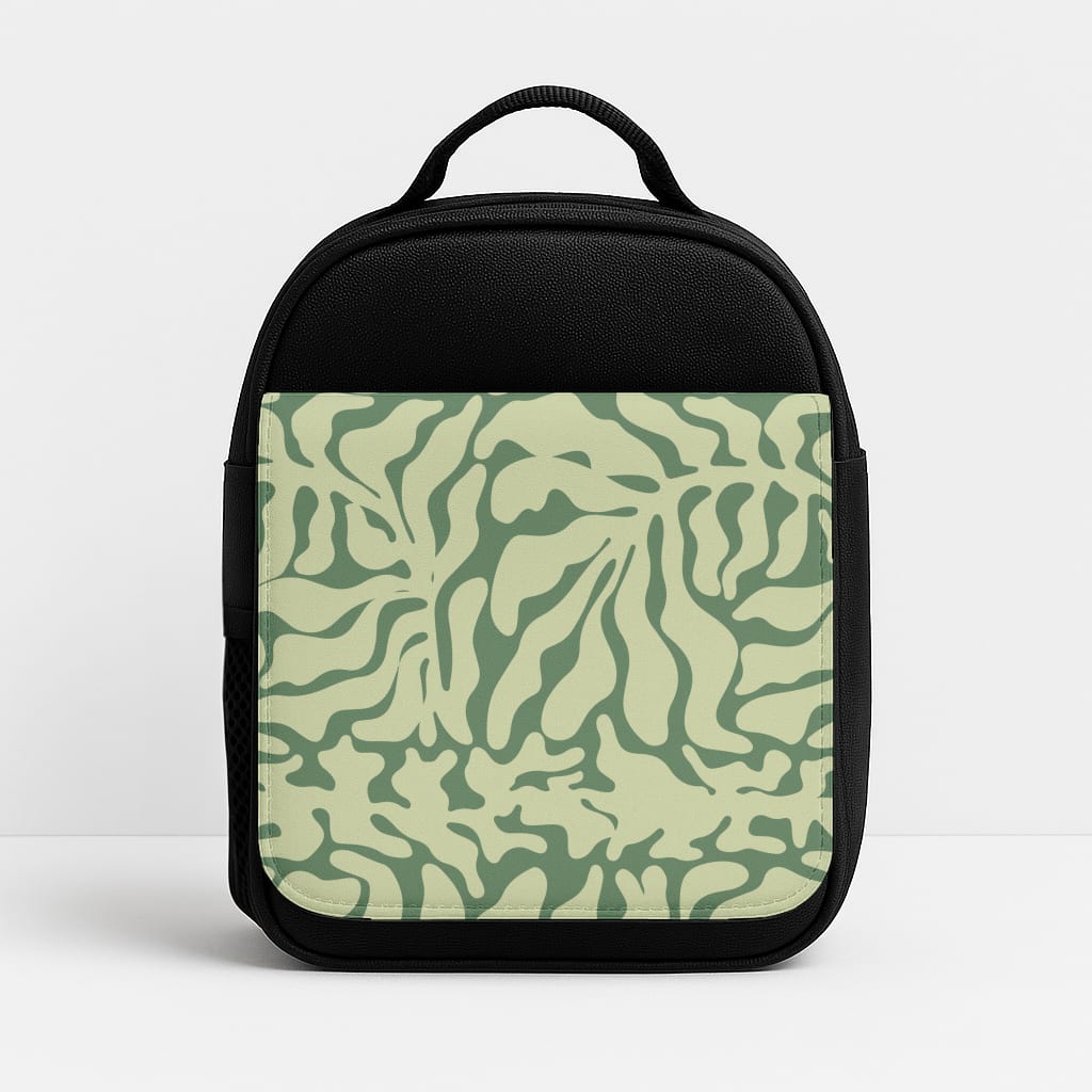 Light Green Leaf - Foliage Insulated Lunchbox