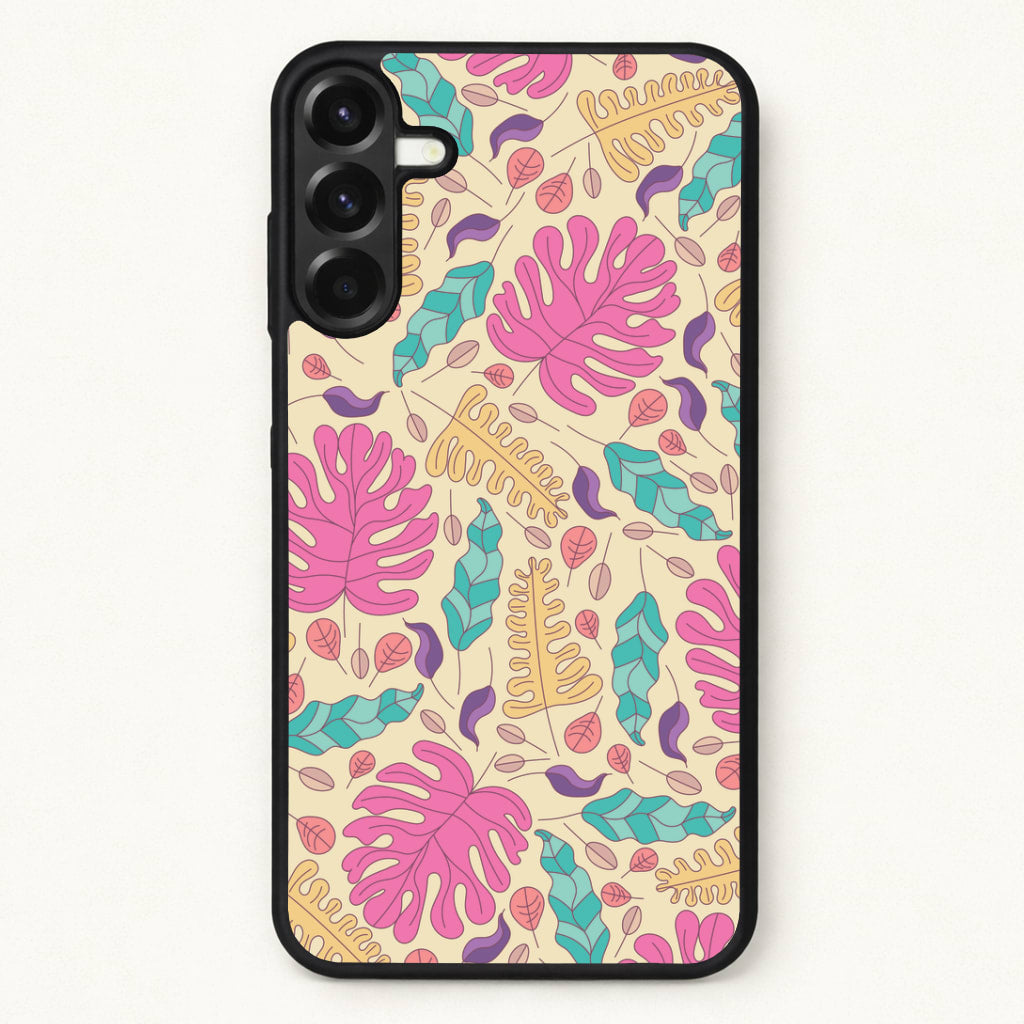 Multi Coloured Leaves - Foliage Phone Case for Galaxy A37