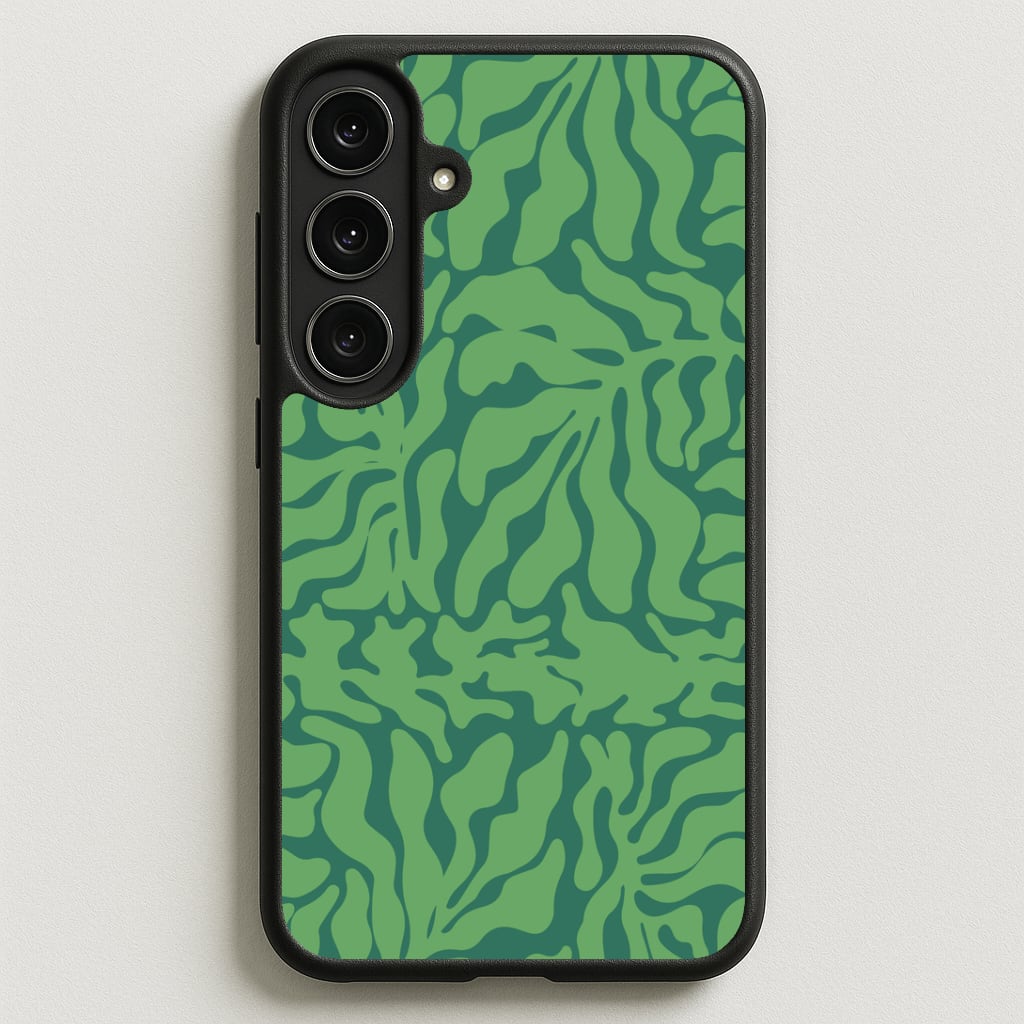 Green Leaves - Foliage Phone Case for Galaxy S25FE