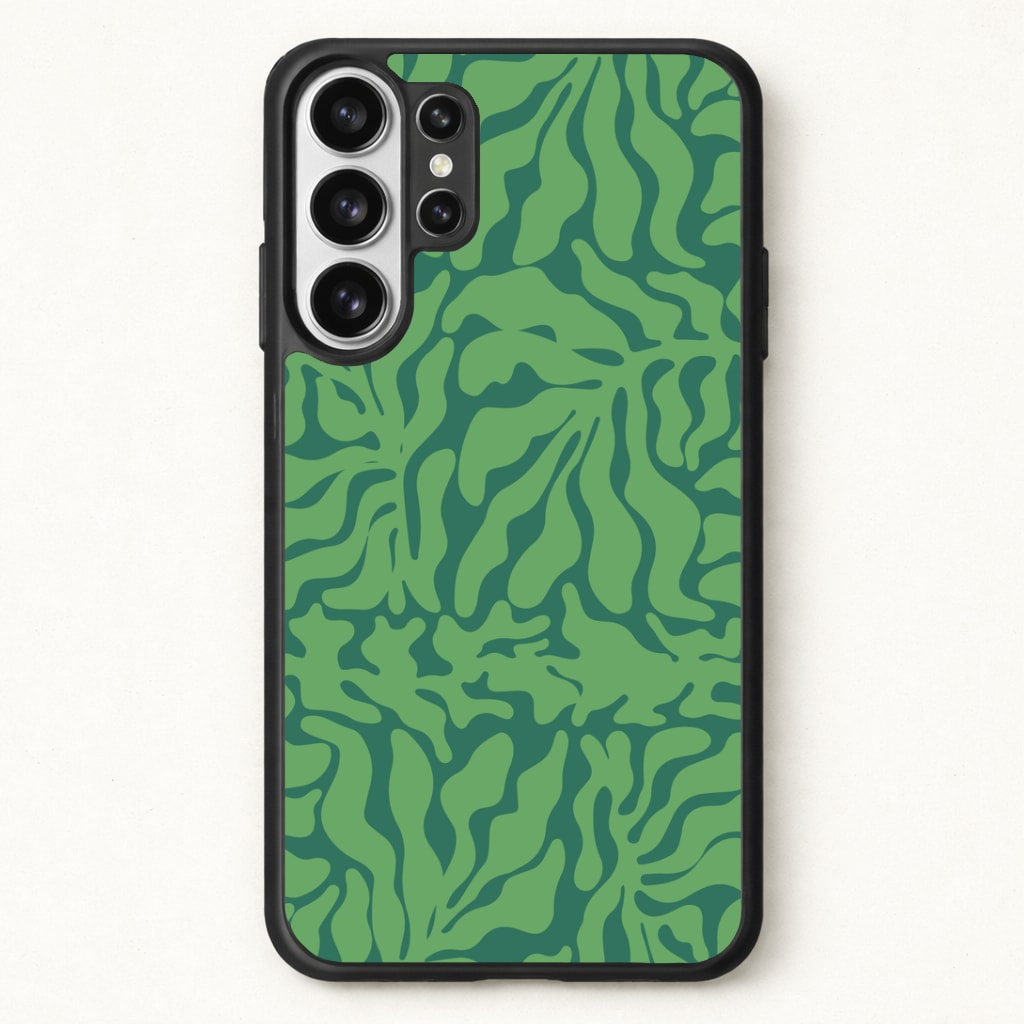 Green Leaves - Foliage Phone Case for Galaxy S26 Ultra