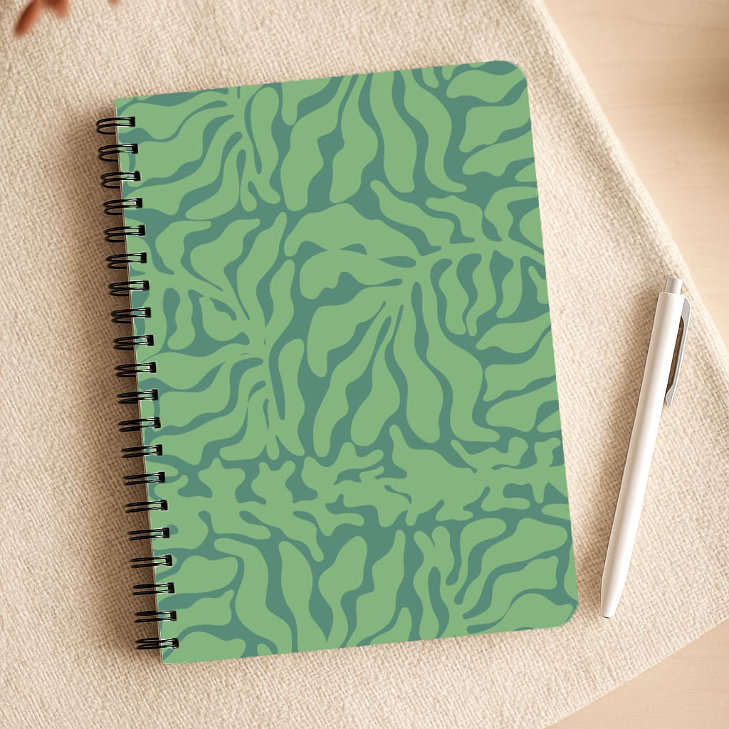 Green Leaves - Foliage Notepad