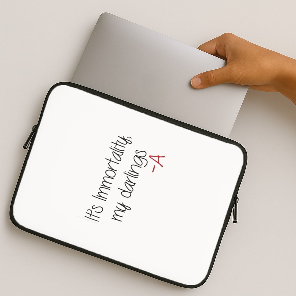 It's Immortality My Darlings - PLL MacBook Case