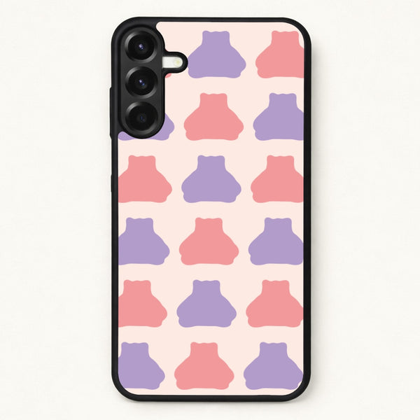 Snorlex pattern Phone Case for Galaxy A57