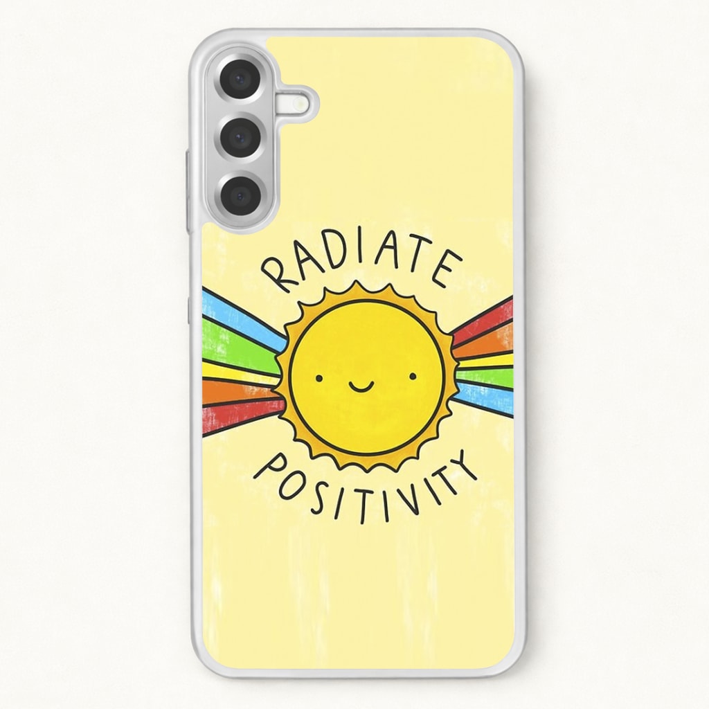 Radiate Positivity Sunshine - Positivity Phone Case for Galaxy A17