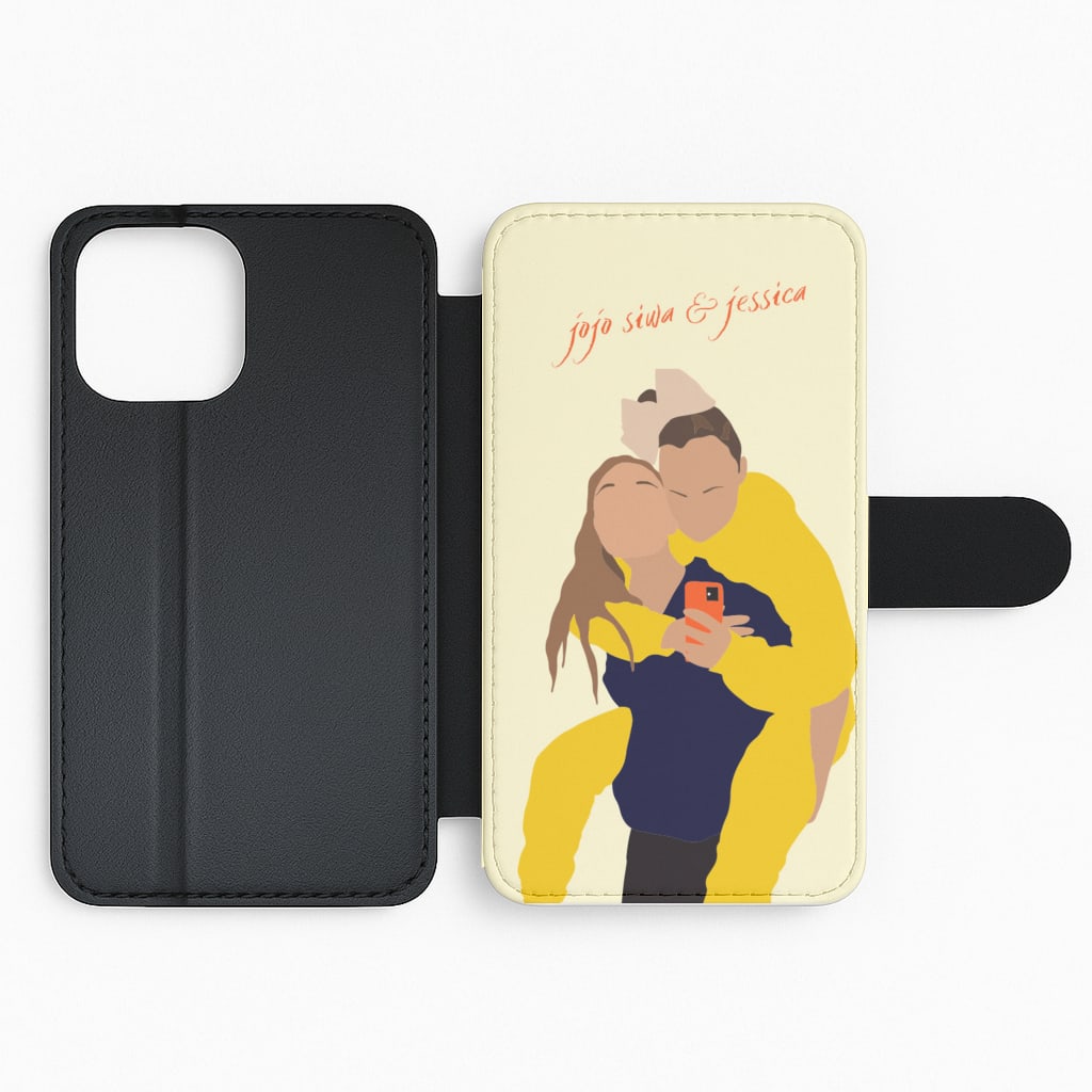 Jojo Siwa & Jessica - Power Couples Flip Phone Case