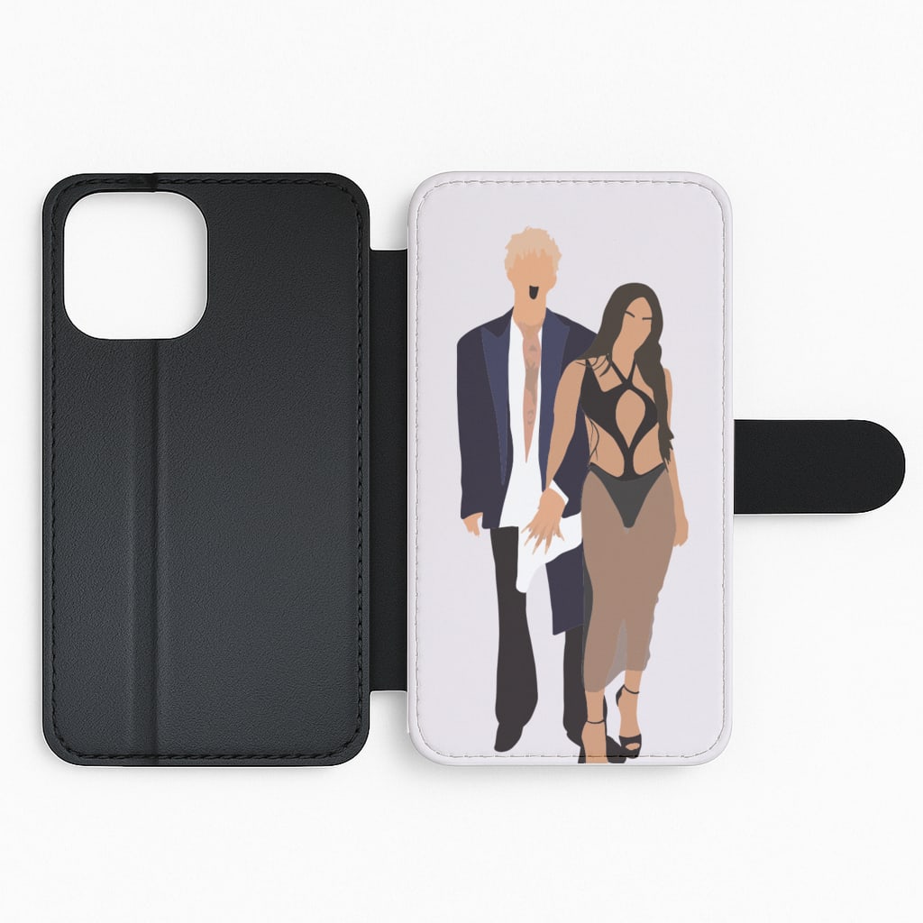 MGK and Megan Fox - Power Couples Flip Phone Case