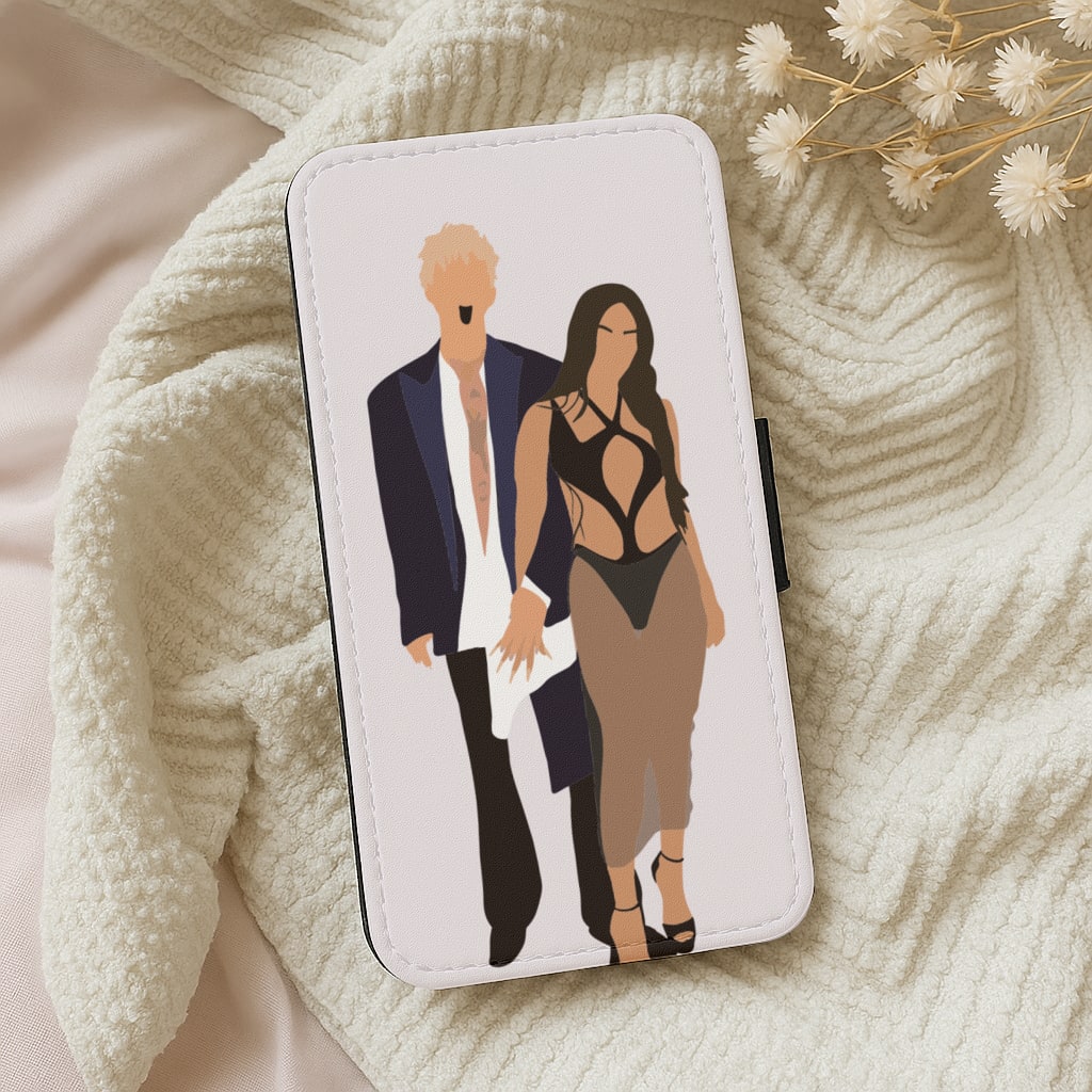 MGK and Megan Fox - Power Couples Wallet Phone Case