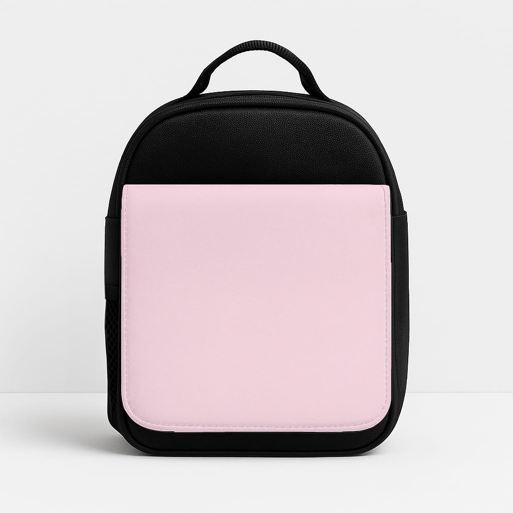 Back To Casics - Pretty Pastels - Plain Pink Insulated Lunchbox