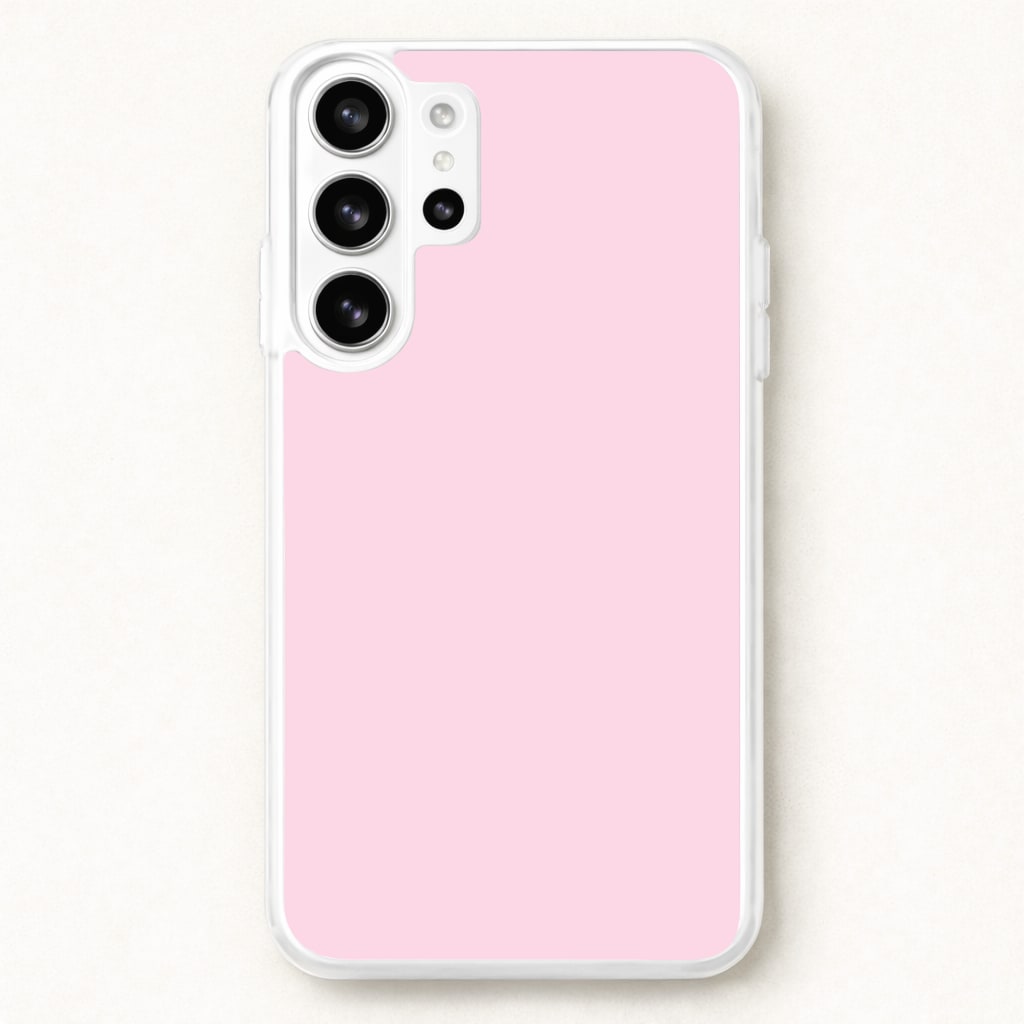 Back To Casics - Pretty Pastels - Plain Pink Phone Case for Galaxy S26 Ultra
