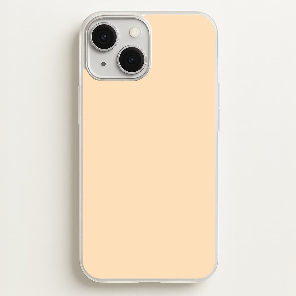 Back To Casics - Pretty Pastels - Plain Orange - Plain Phone Case for iPhone 13