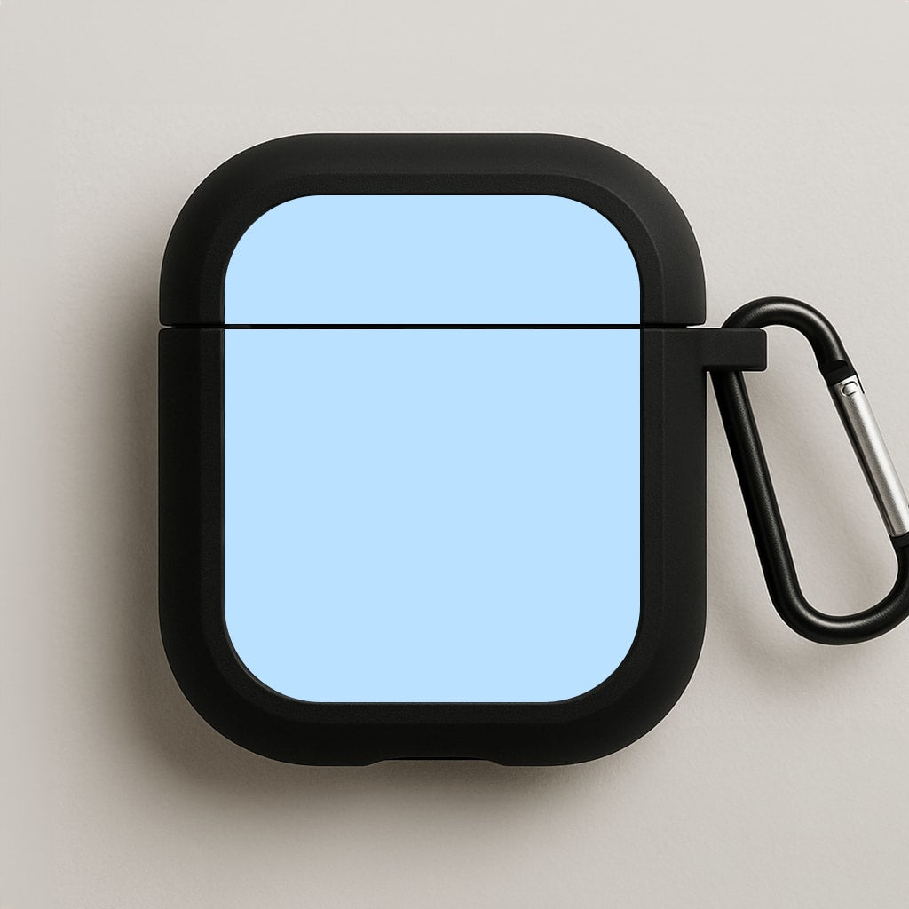 Back To Casics - Pretty Pastels - Plain Blue AirPods Case