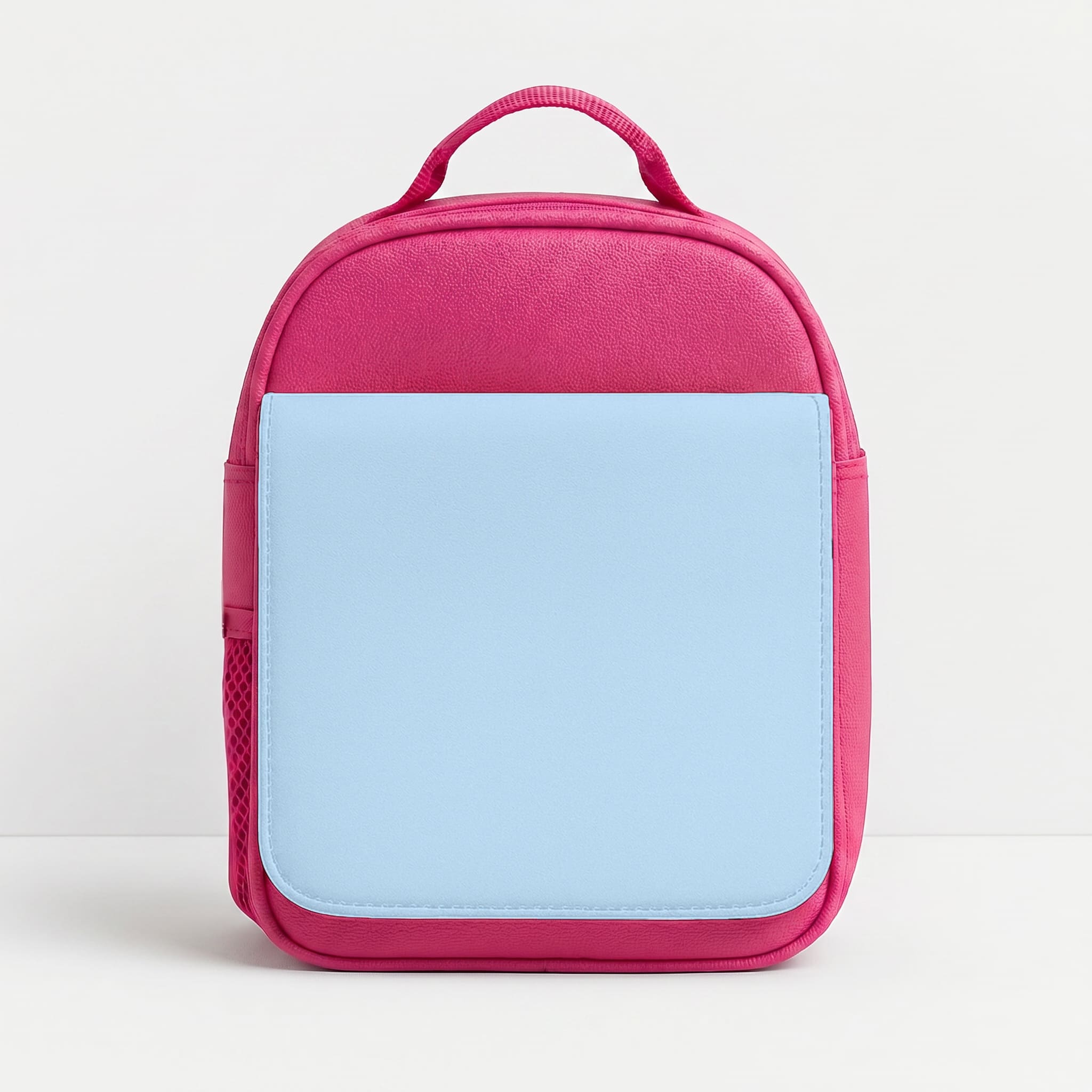 Back To Casics - Pretty Pastels - Plain Blue Lunchbox - Pink