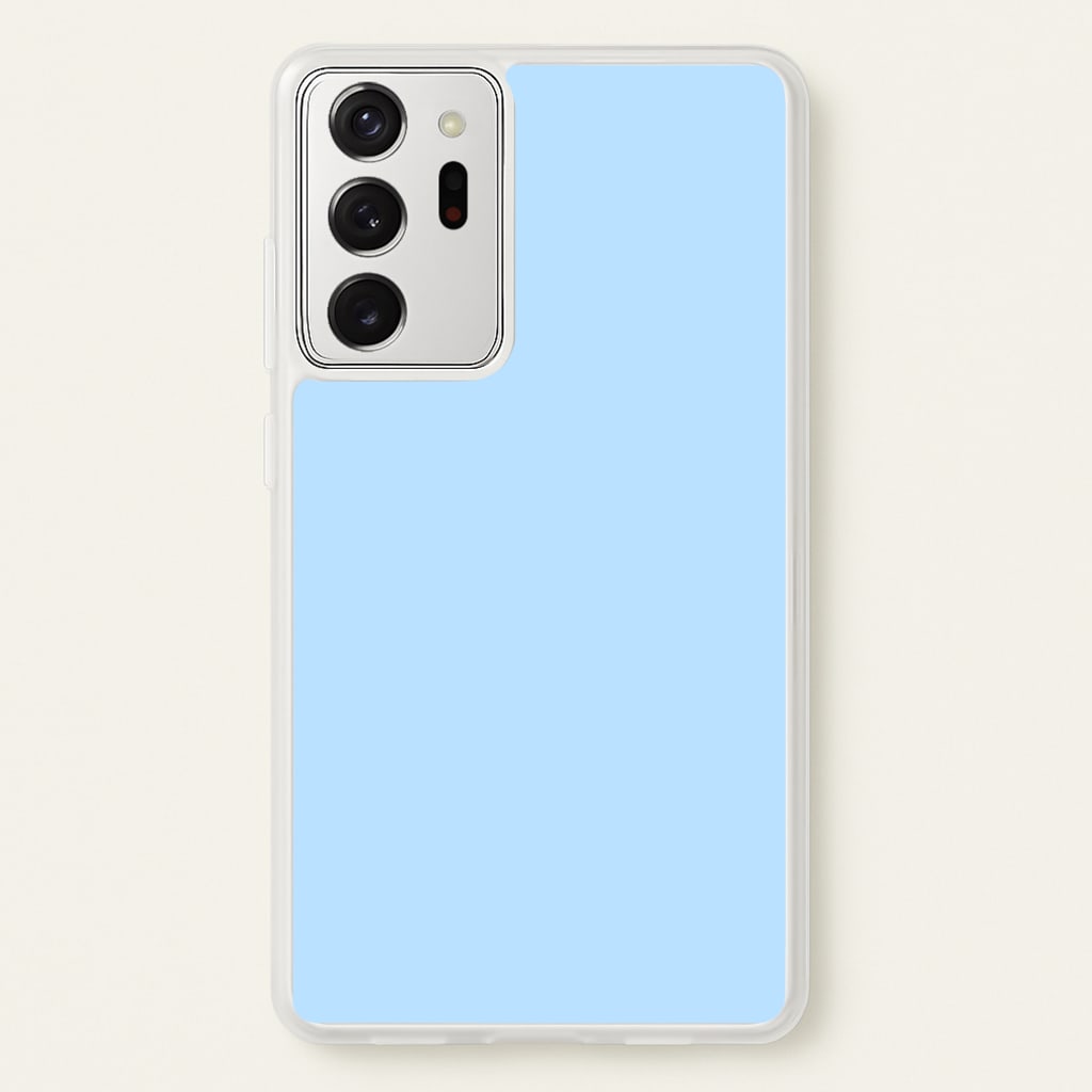 Back To Casics - Pretty Pastels - Plain Blue - Plain Phone Case for Galaxy Note 20 Ultra