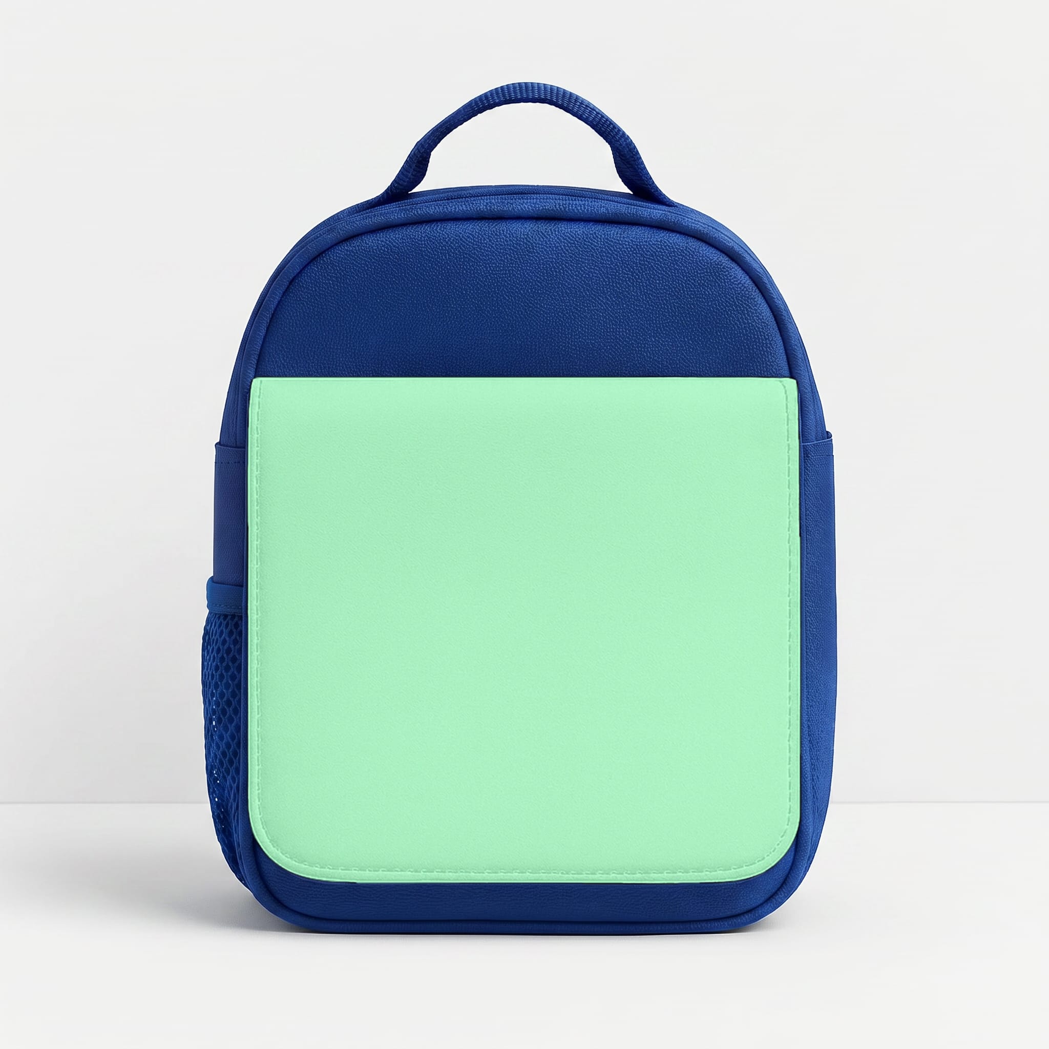 Back To Casics - Pretty Pastels - Plain Green Lunchbox - Blue