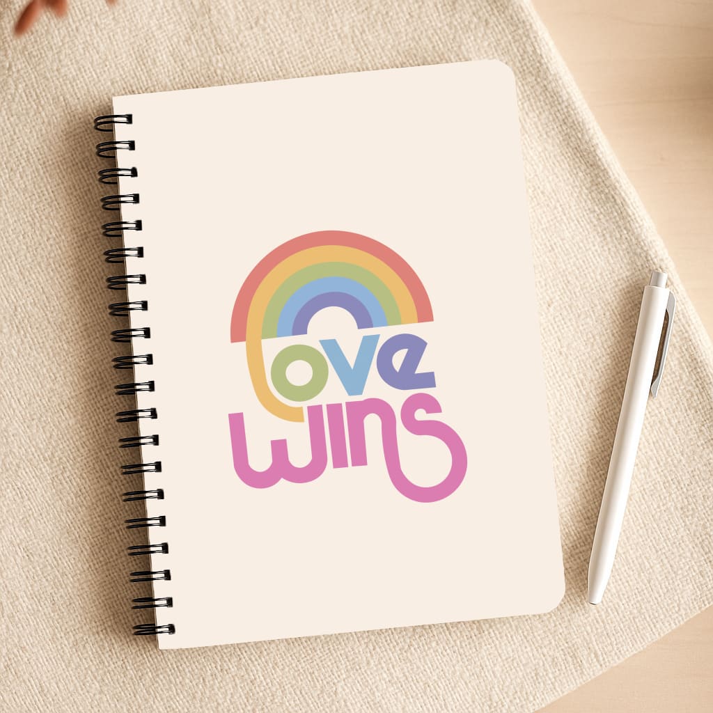 Love Wins - Pride Notepad