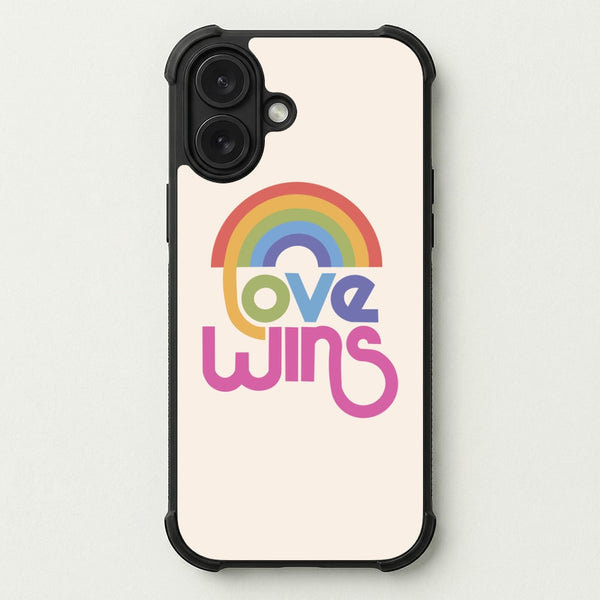 Love Wins - Pride Phone Case — Bumper case