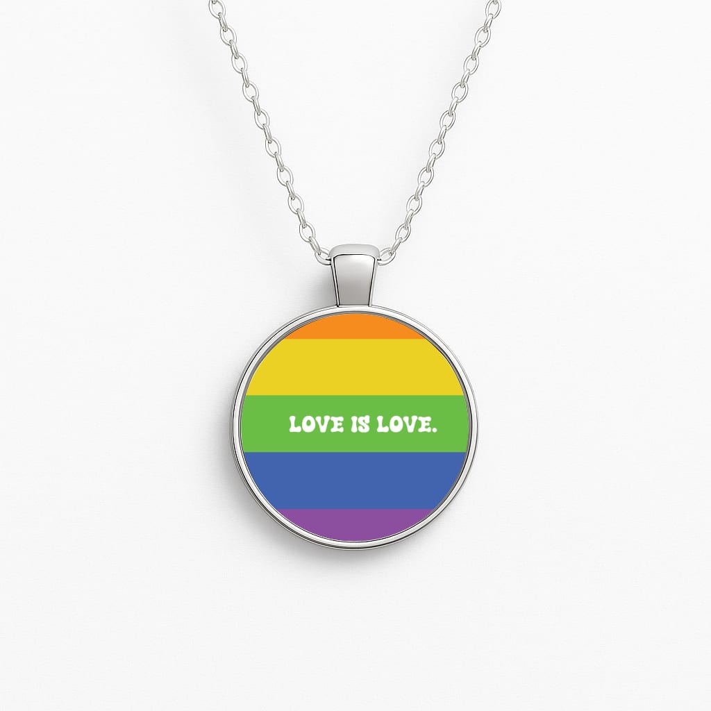 Love Is Love - Pride Circle Necklace