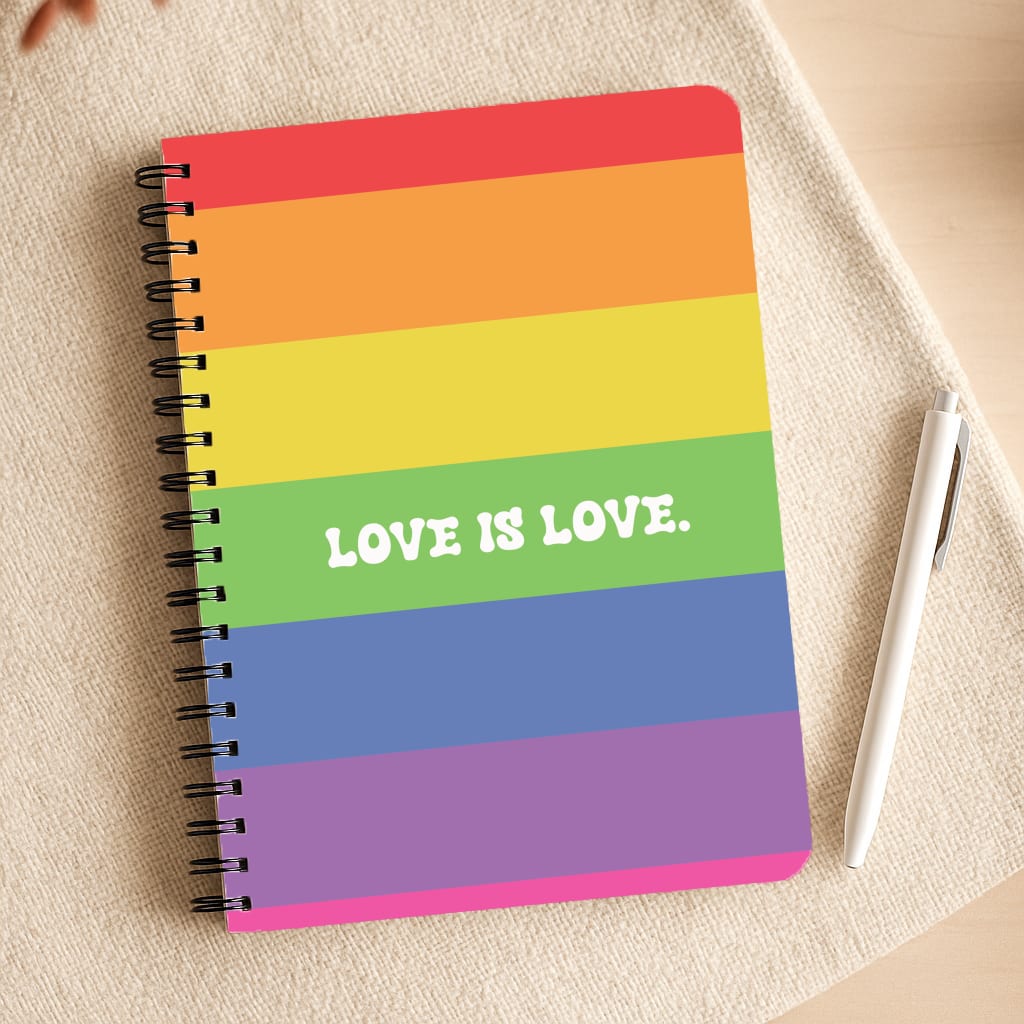 Love Is Love - Pride Notepad