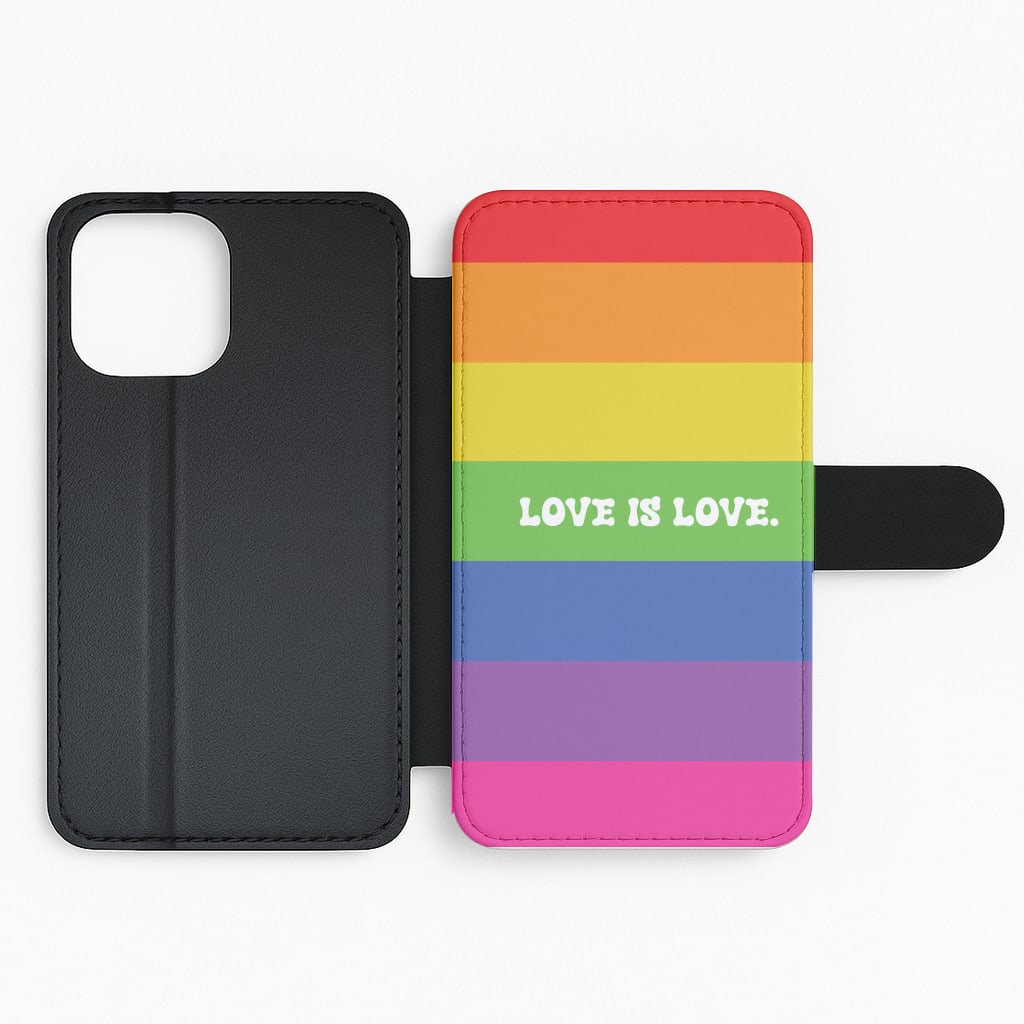 Love Is Love - Pride Flip Phone Case