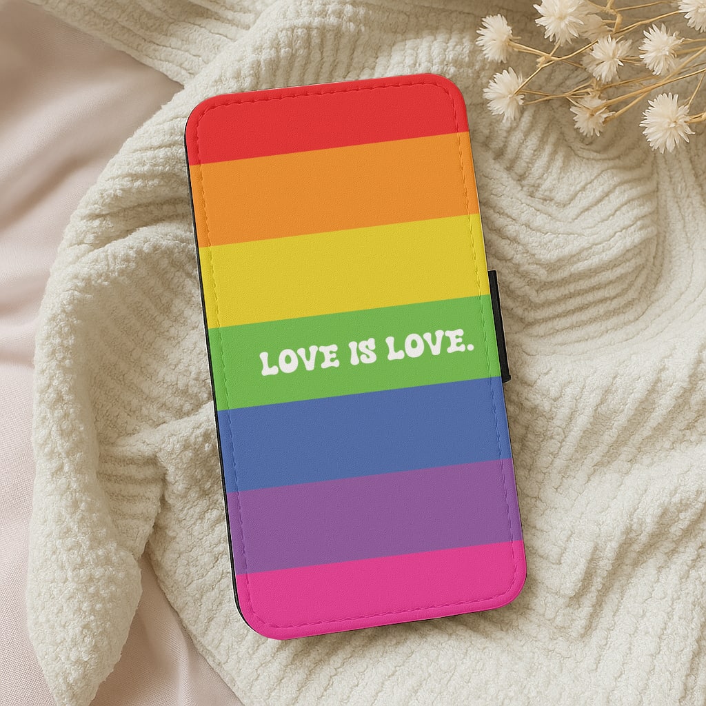 Love Is Love - Pride Wallet Phone Case