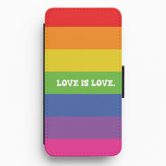 Love Is Love - Pride Flip / Wallet Phone Case