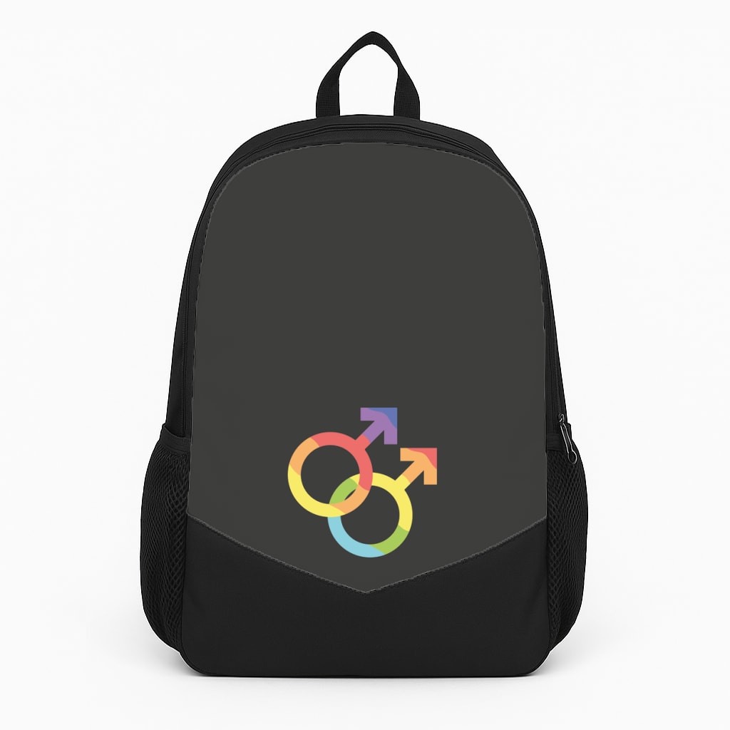 Gender Symbol Male - Pride Backpack