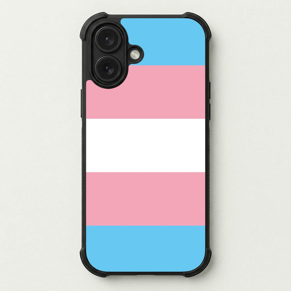 Trans Flag - Pride Phone Case — Bumper case