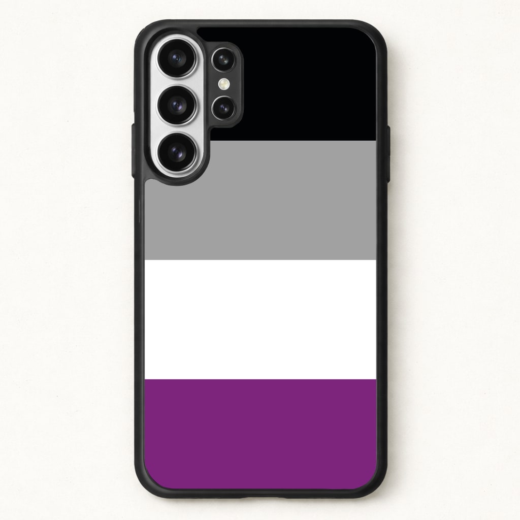 Asexual Flag - Pride Phone Case for Galaxy S26 Ultra
