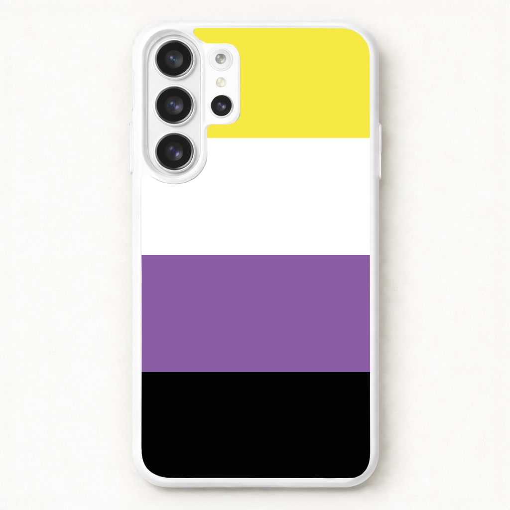 Non-Binary Flag - Pride Phone Case for Galaxy S26 Ultra