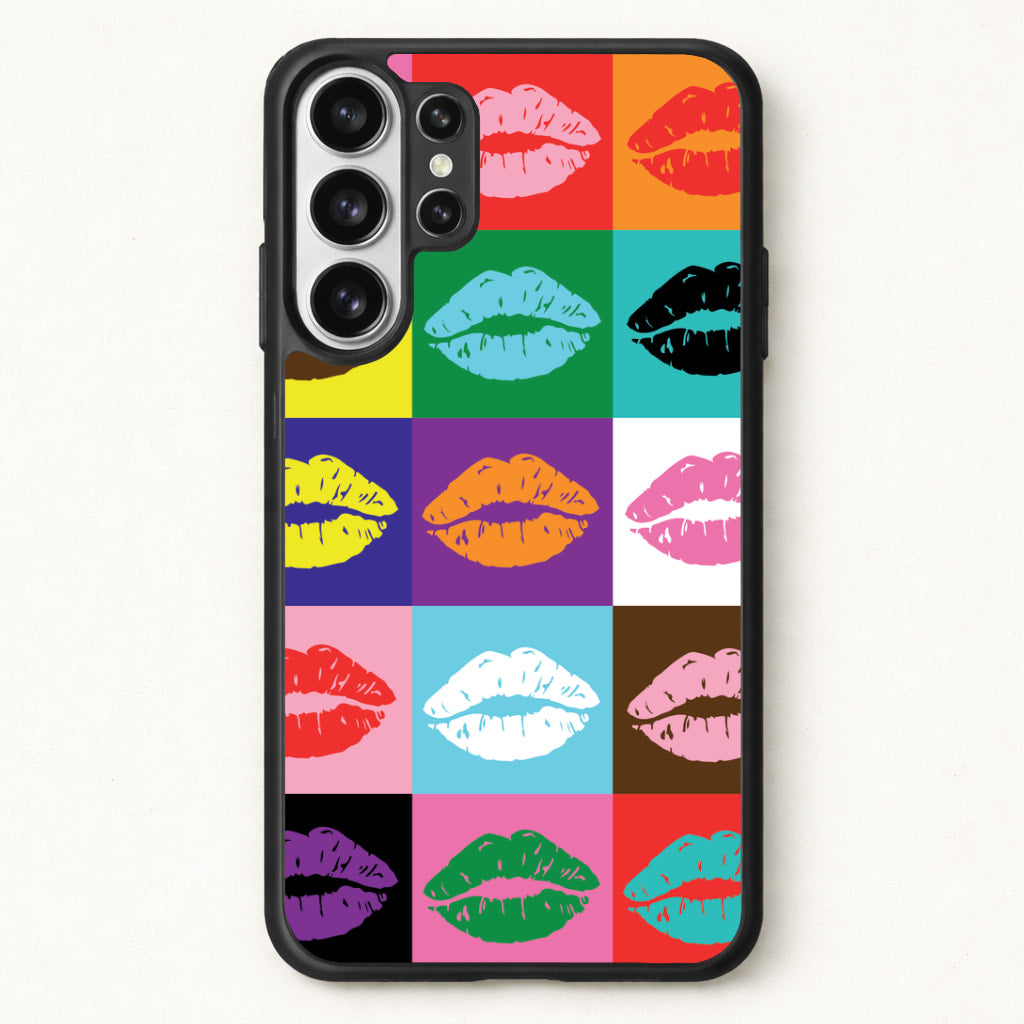 Lips Collage - Pride Phone Case for Galaxy S26 Ultra