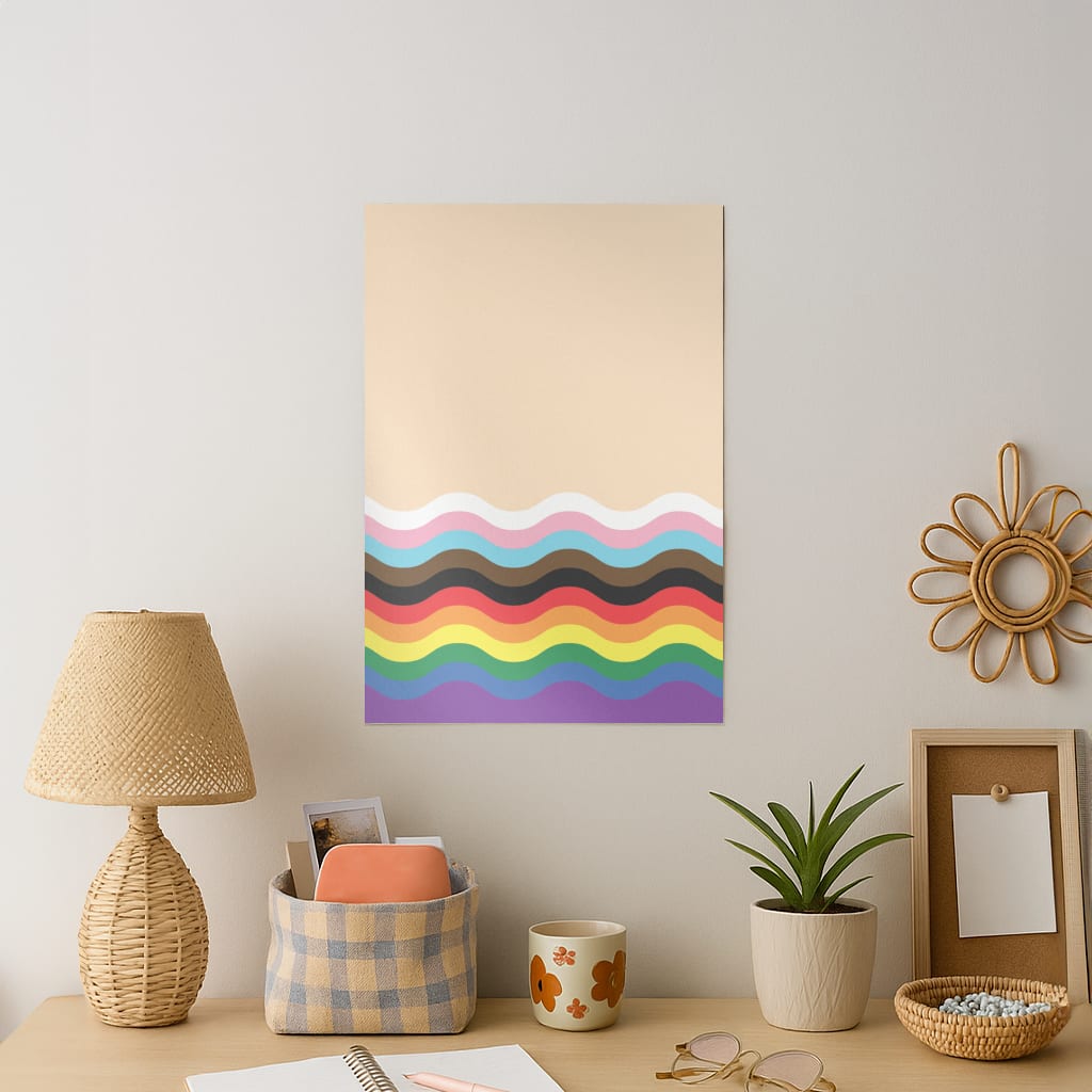 Flag Rainbow - Pride Art Print