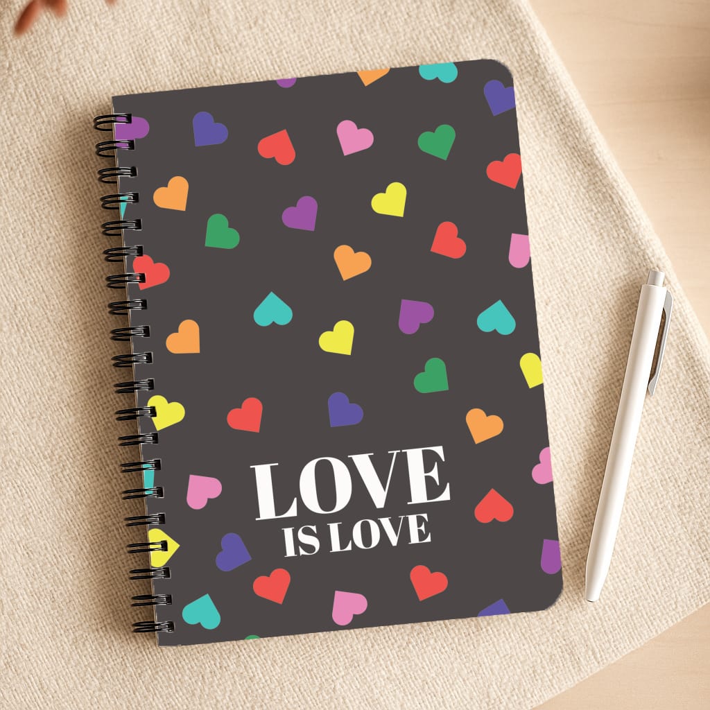 Love Is Love - Pride Notepad