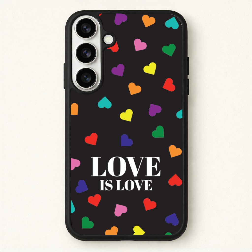 Love Is Love - Pride Phone Case for Galaxy S26 Plus
