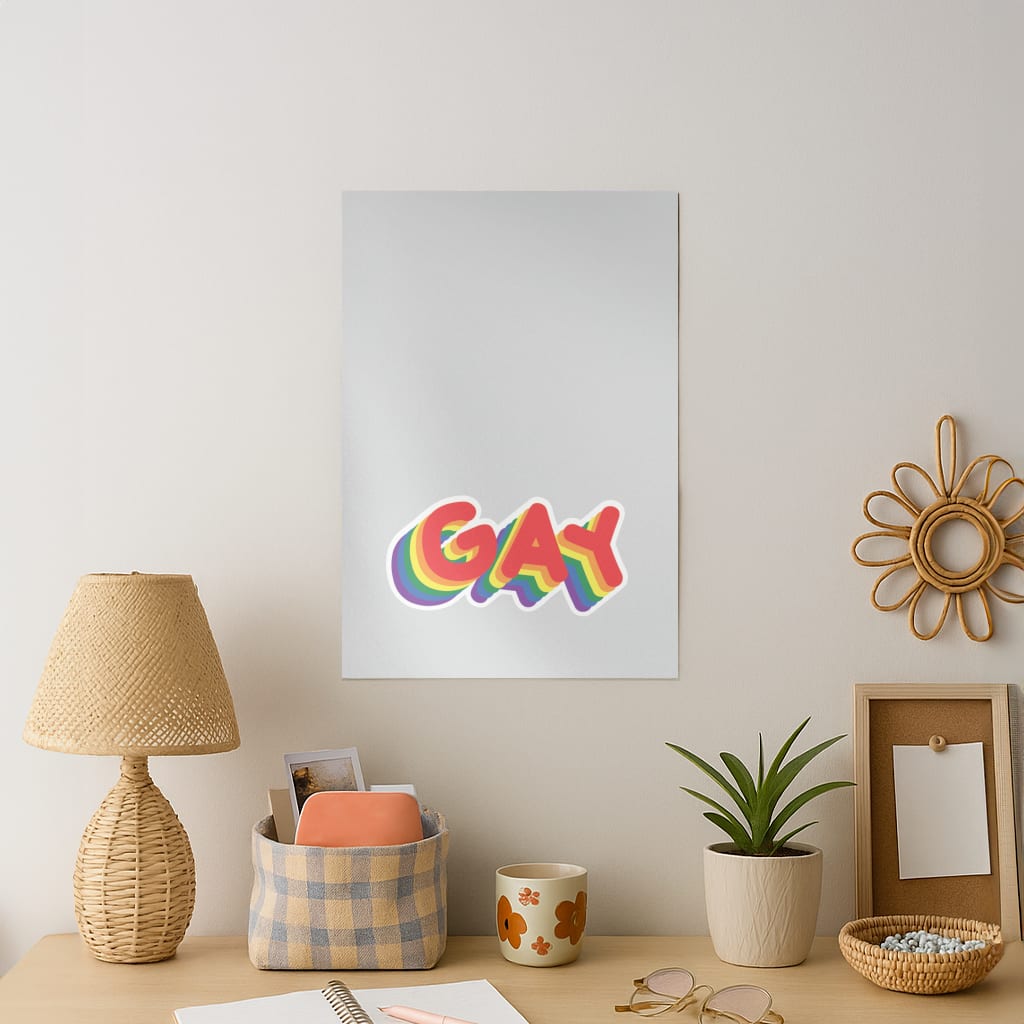 Gay Rainbow - Pride Art Print
