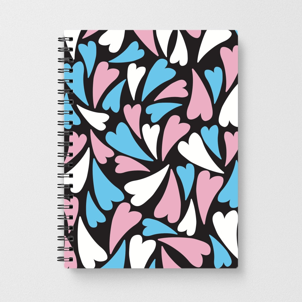 Transgender Hearts - Pride Notebook