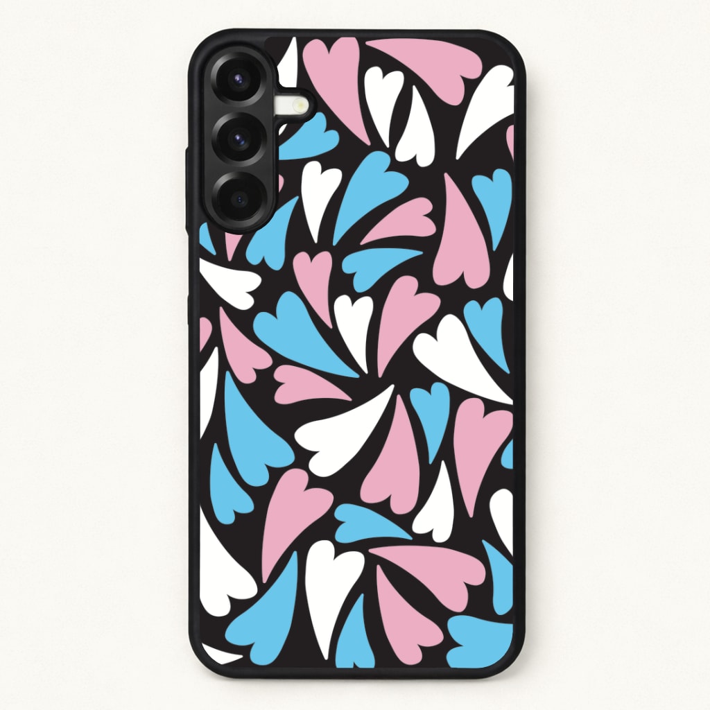Transgender Hearts - Pride Phone Case for Galaxy A37
