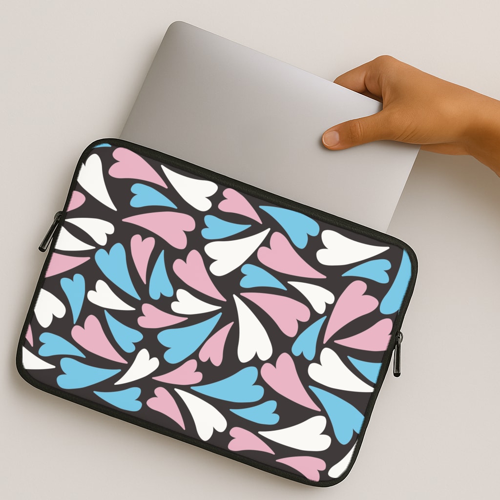 Transgender Hearts - Pride MacBook Case