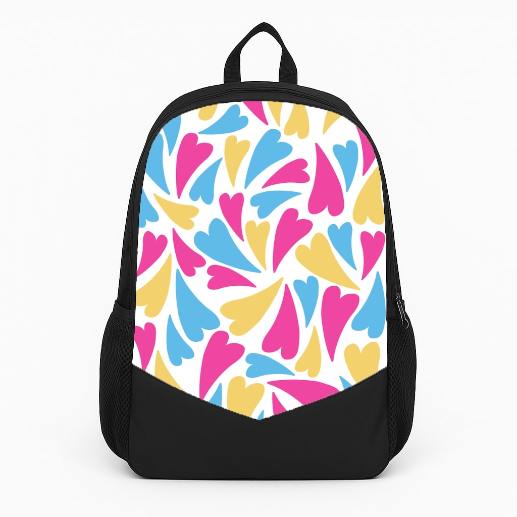 Pansexual Hearts - Pride Backpack