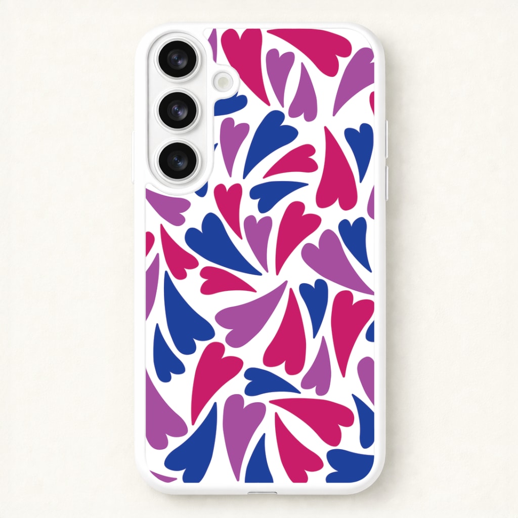 Bisexual Hearts - Pride Phone Case for Galaxy S26