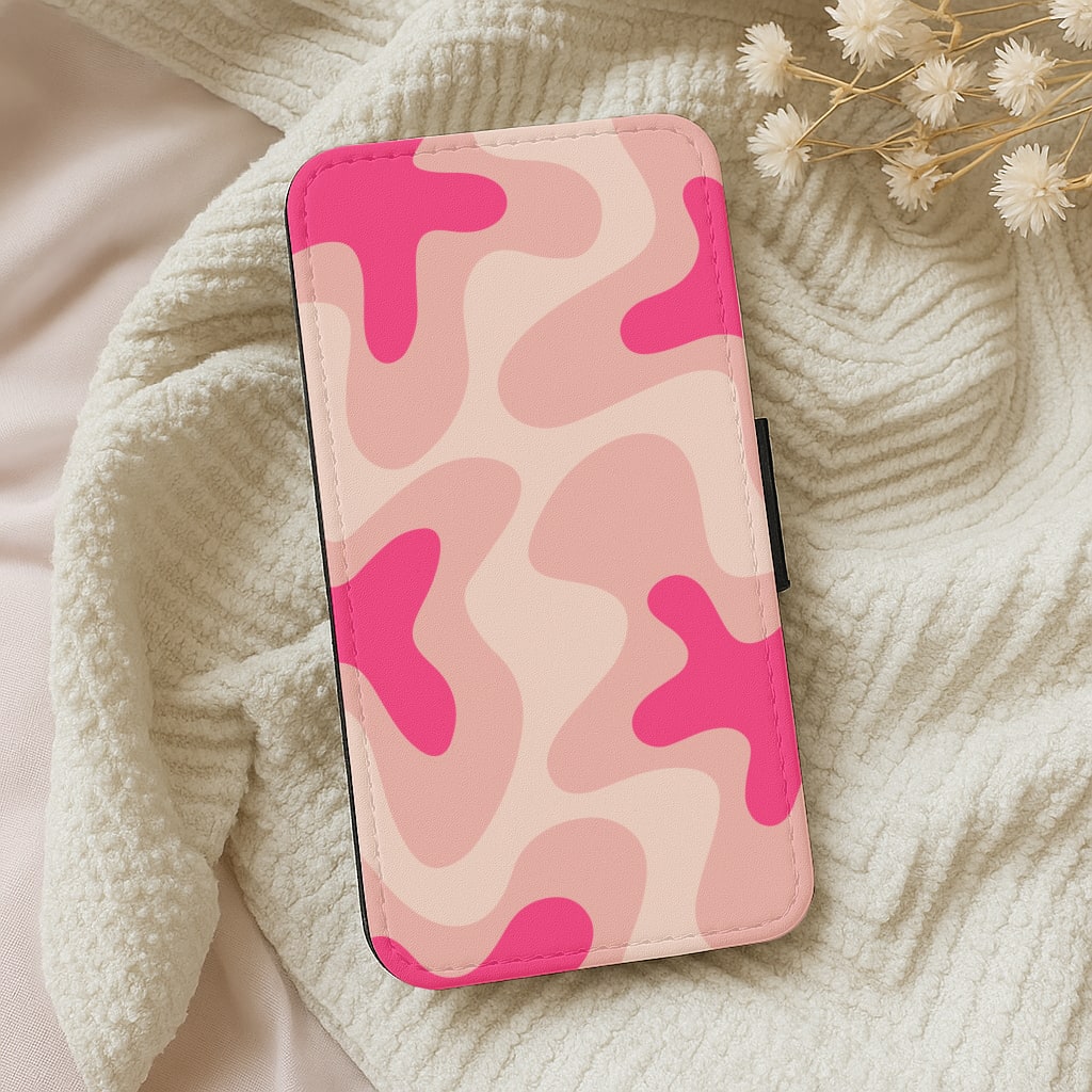 Psychedelic Pattern I Wallet Phone Case