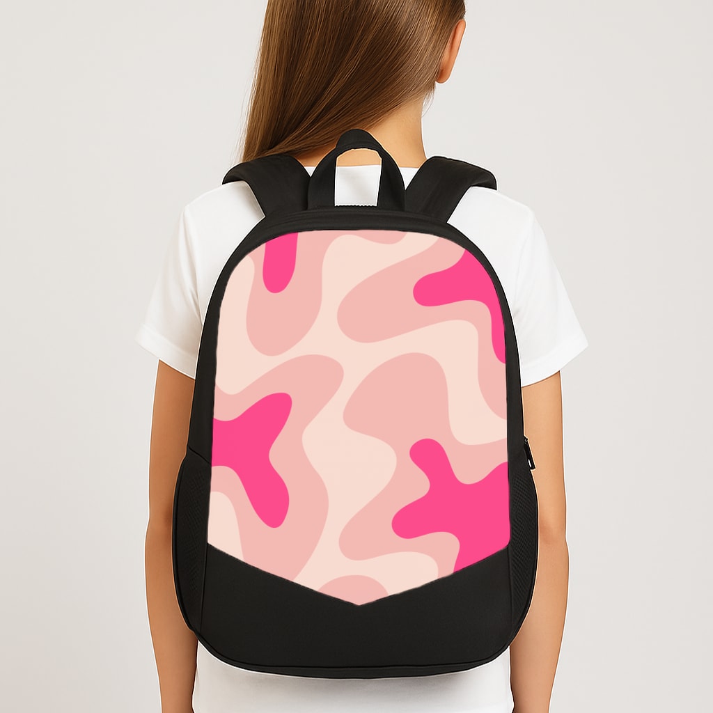 Psychedelic Pattern I Large School Bag