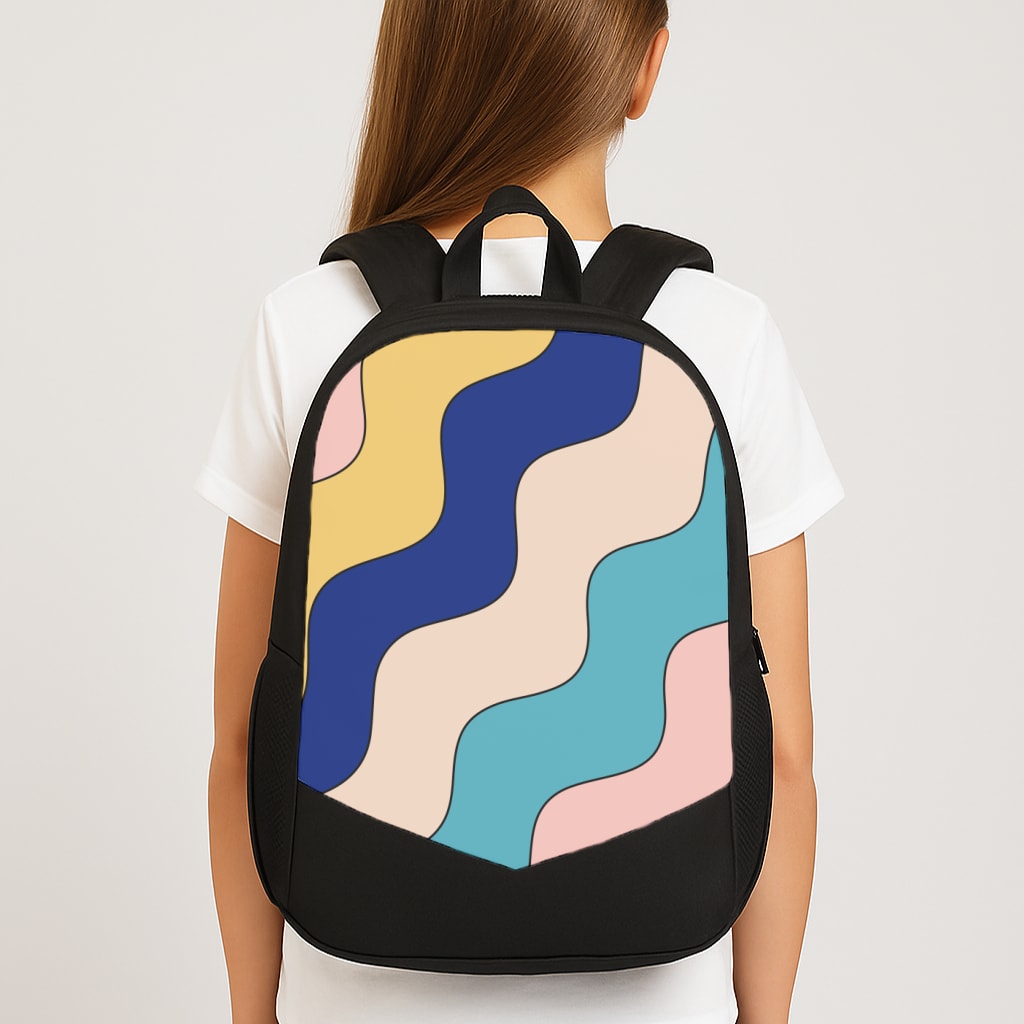Psychedelic Pattern II Large School Bag