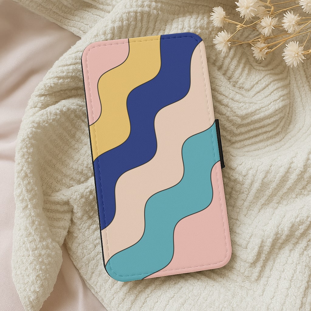 Psychedelic Pattern II Wallet Phone Case